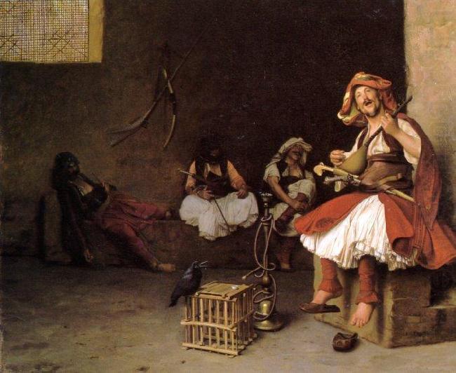 Bashi-Bazouk Singing, Jean Leon Gerome